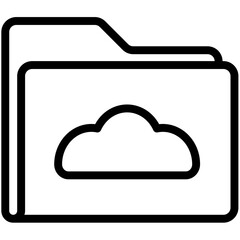 Files and Folders Outline Icon Pack