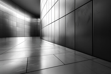 Architecture Details Modern Building, Futuristic,
Abstract white and silver gradient metal texture on dark background

