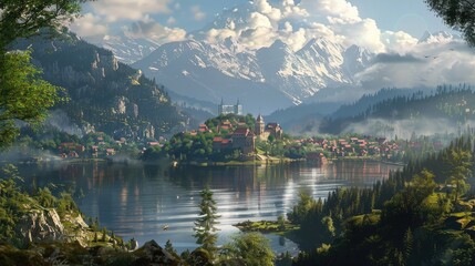 Fototapeta premium The beauty of my homeland is truly exquisite