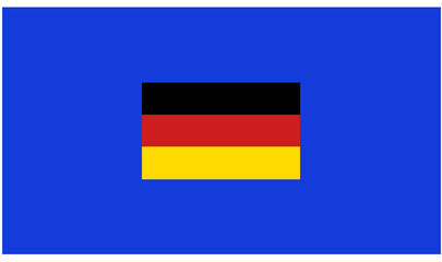 Germany Flag European Nations 2024 Teams Countries European Germany Football Symbol Logo Design Vector Illustration