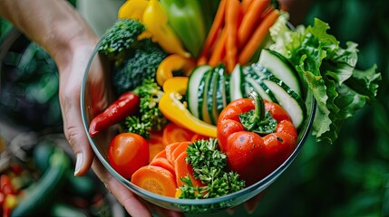 vibrant vegetable detox soup, simmering pot on the stove, ingredients fresh and organic