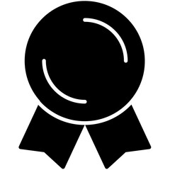 Badge And Reward Black Icon Pack