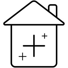 Real Estate Outline  Icon Pack