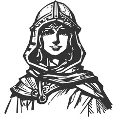 Quest Vintage Illustration Vector