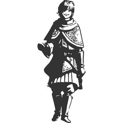 Quest Vintage Illustration Vector