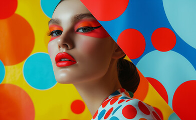 Retro Pop Art Fashion Fusion