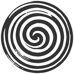 Fototapeta premium Wanderers Time Loop Vintage Illustration Vector