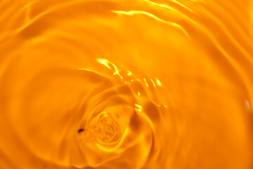 Orange-gold water crowns are used to make background images.