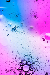 colorful drink abstract background, liquid in neon light