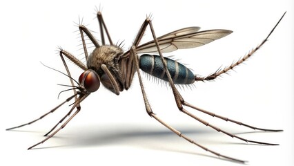 mosquito isolated on white background