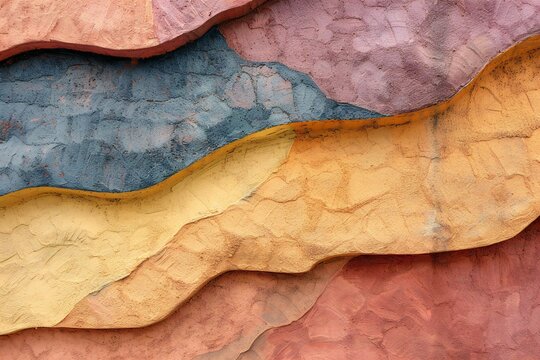 Colorful sandstone wall texture,  Abstract background and texture for design