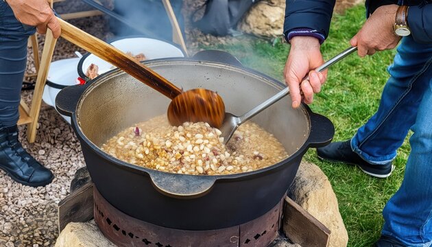 Traditional Turkish dessert Ashura is a dessert made on the tenth day of Muharram according to the Hijri calendar.