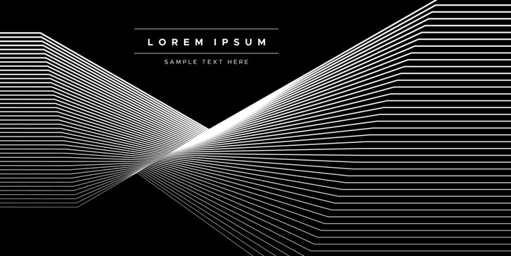 Digital circuit blend stripe line abstract background