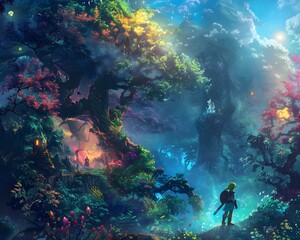 Zelda Adventurers Enchanted Quest through Mythical Wonderland