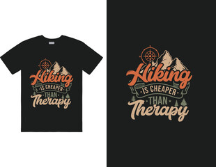 Hiking is cheaper than therapy design
