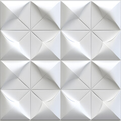 White square geometric ceramic tile wall background