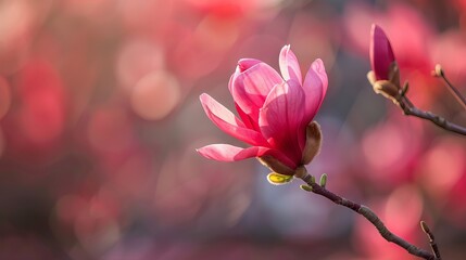 Obraz premium a growing flower