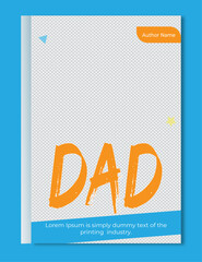 Modern book cover brochure template designs . Vector illustration.