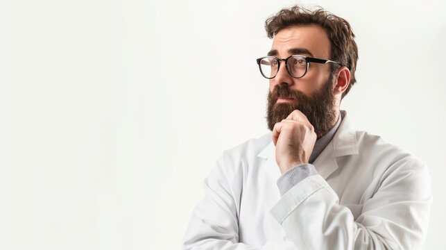 scientist thinking