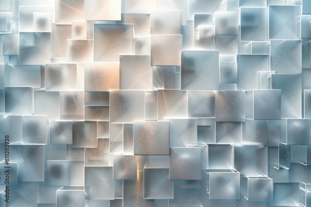 Poster tech-themed wallpaper for office spaces, using a gray gradient to inspire creativity and innovation,