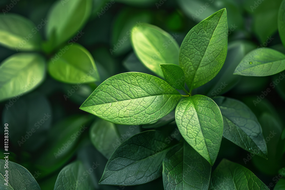 Aufkleber Presentation slides for an eco-friendly project proposal, with a green gradient that reinforces the theme,