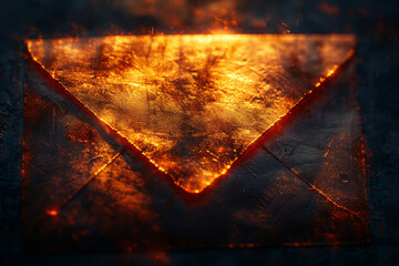 Email header for a boutique investment newsletter, with a gold to bronze gradient symbolizing elite financial insights,