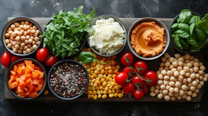 Meal Planning Plan balanced meals that include a variety of food groups to ensure adequate AI generated