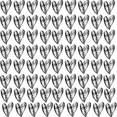 Spiraly Hearts Pattern