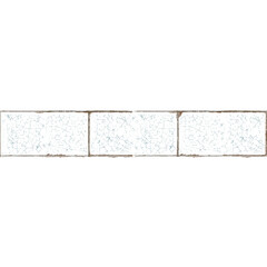 Antique rectangular tile Illustration with chipped edges and cracked glaze on the surface. For backgrounds, wallpapers, textile, covers cards,posters and packaging.