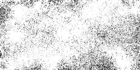 Grunge old detailed black texture. Vector background..