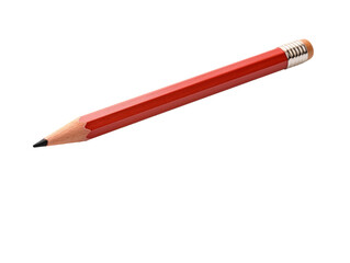 Pencil isolated on transparent background