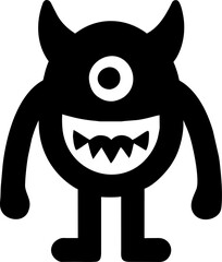 Cute Monster Icon