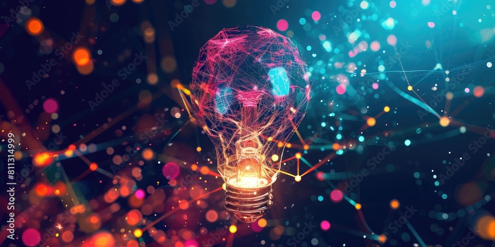 Poster signifies transformational changes, market disruptions, and game-changing inventions