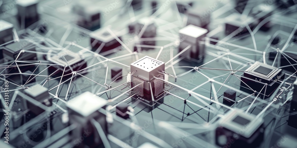 Aufkleber represents the integration of digital technology into various aspects