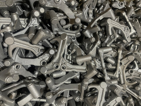 lot of iron die cast parts placed on mass, automotive parts mass production, mass production of iron casting parts, cast iron parts mass production