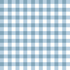 Blue checkered pattern seamless. Vector background