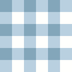 Blue checkered pattern seamless. Vector background