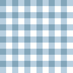 Blue checkered pattern seamless. Vector background