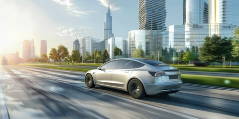 eco-friendly cars of the future  Generative AI