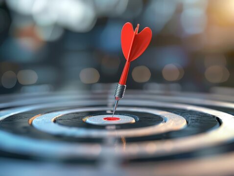 Success target improvement background showcasing the concept of growth business strategy arrow and financial market direction