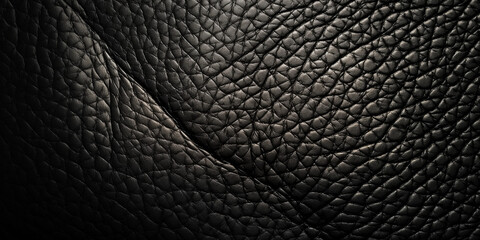 Schwarzes Leder Textur Hintergrund