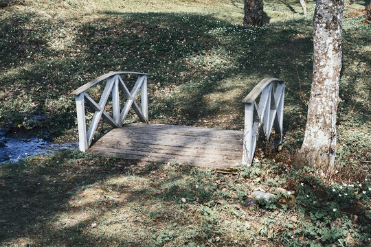Images from the garden of Stenberg Open Air Museum of Toten, Norway, in May 2024.