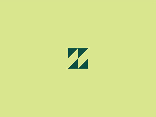 Z logo monogram initials letter concept