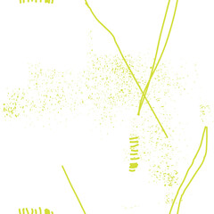 Abstract yellow geometric textured illustration, vector, seamless