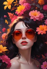 Fototapeta premium A flower queen...