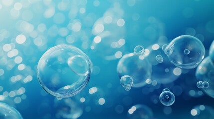 Futuristic Water Bubbles