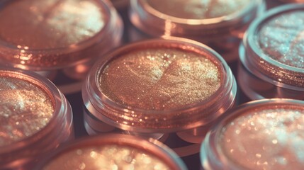 Shimmering highlighters and bronzers gleaming
Related tags:
