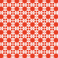 Geometrical seamless vector pattern
