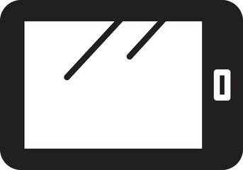 Tablet Icon Illustration
