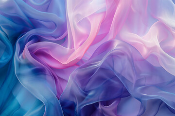 Obraz premium silk fabric waves